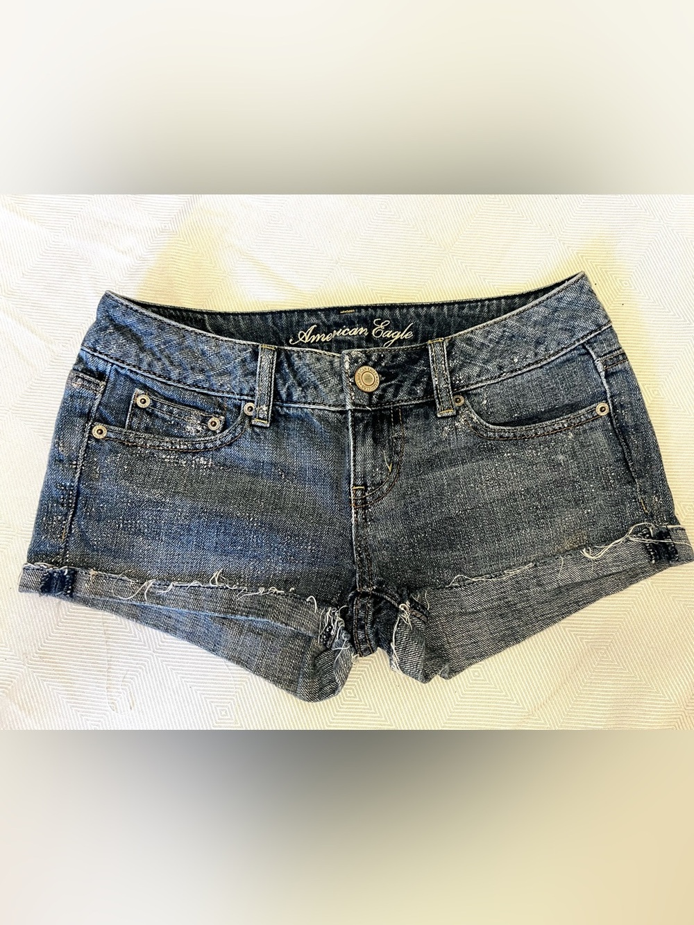 American Eagle Outfitters Blue Jean Shorts 0